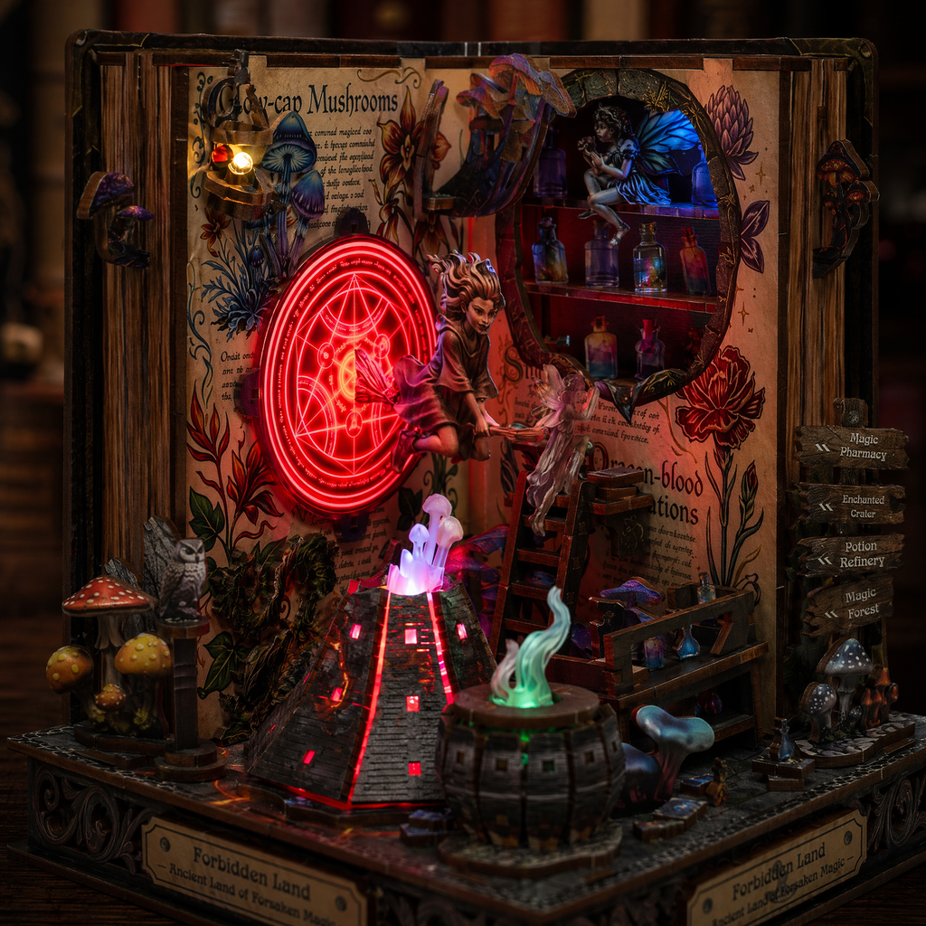 Forbidden Land Book Nook Kit