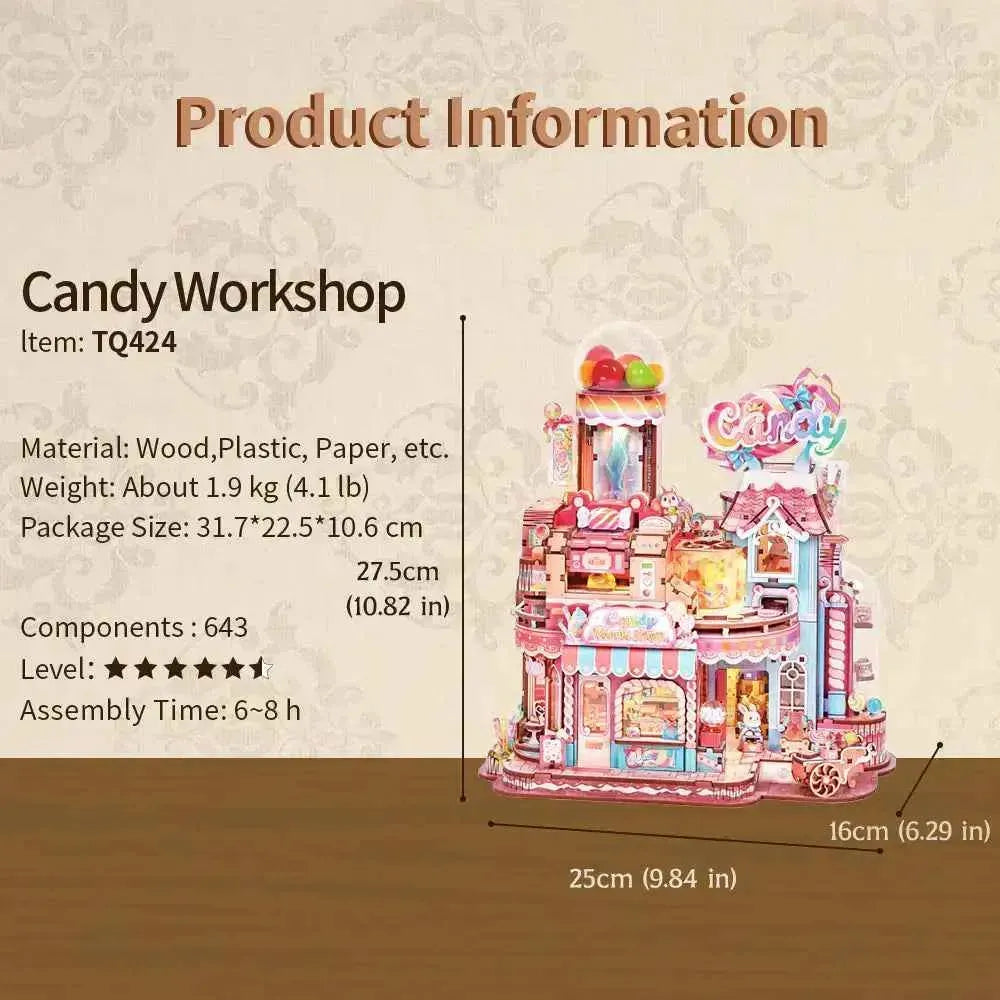 Candy Workshop Miniature House Kit