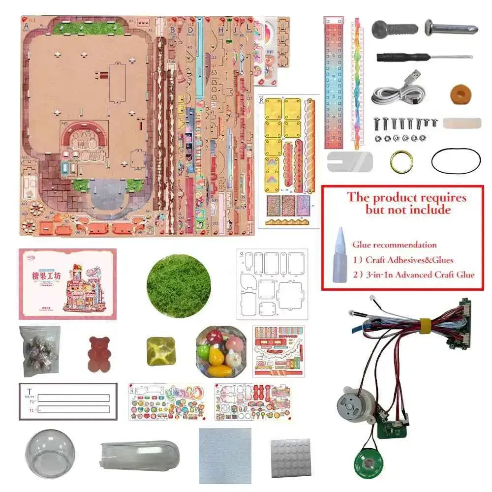Candy Workshop Miniature House Kit