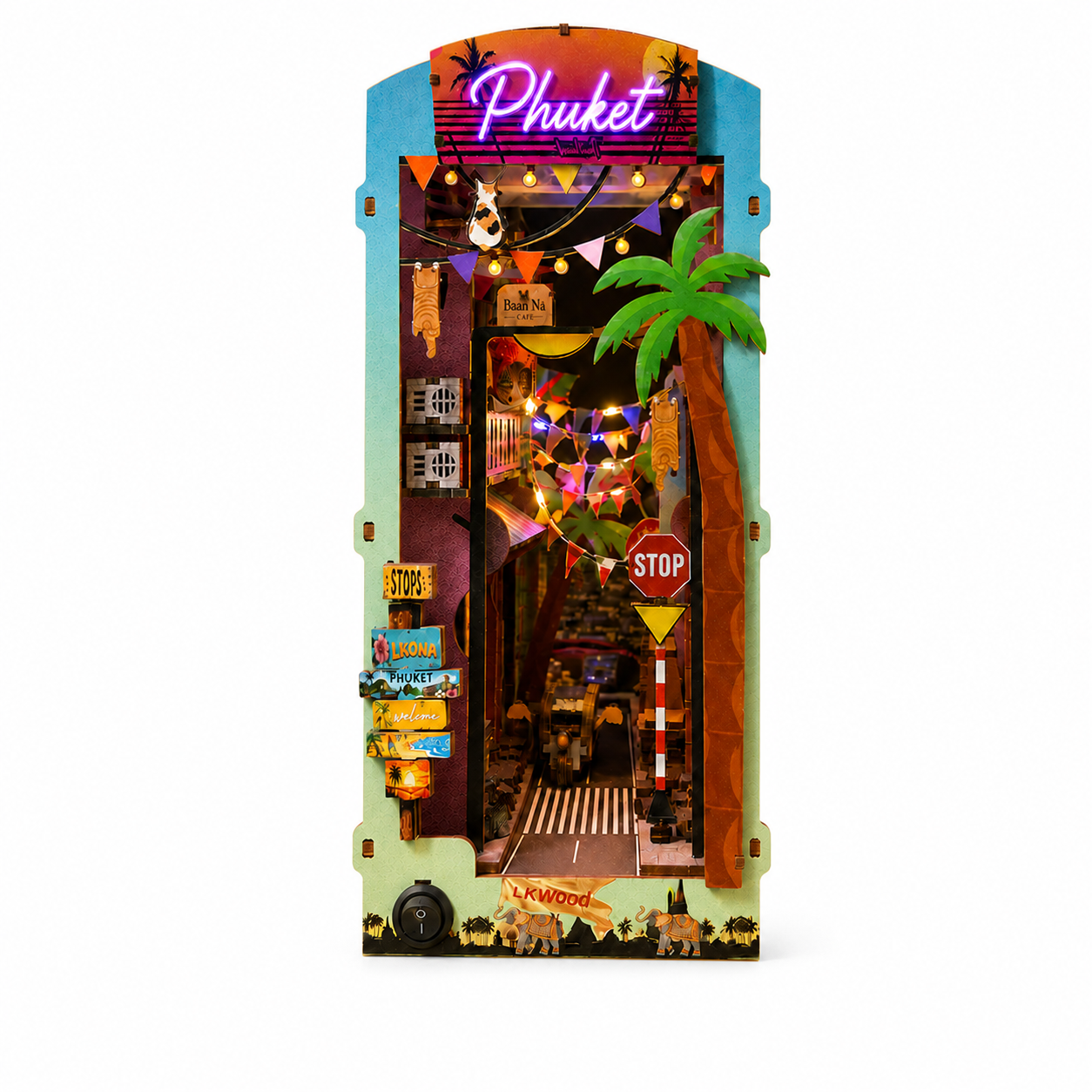 Phuket Sunset Alley Book Nook Kit